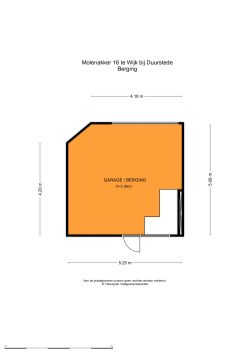 Plattegrond garage